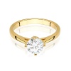 Pierścionek W0543 Diament Laboratoryjny 1,00ct żółte złoto