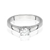 Pierścionek W0544 Diament Laboratoryjny 0,40ct białe złoto