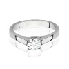 Pierścionek W0544 Diament Laboratoryjny 0,50ct białe złoto