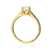 Pierścionek W0544 Diament Laboratoryjny 0,70ct żółte złoto