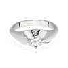 Pierścionek W0545 Diament Laboratoryjny 0,40ct białe złoto