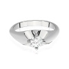 Pierścionek W0545 Diament Laboratoryjny 0,50ct białe złoto