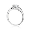 Pierścionek W0545 Diament Laboratoryjny 0,50ct białe złoto