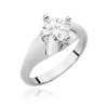 Pierścionek W0545 Diament Laboratoryjny 1,00ct białe złoto