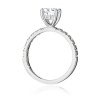 Pierścionek W0546 Diament Laboratoryjny 1,00ct białe złoto