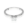 Pierścionek W0547 Diament Laboratoryjny 0,40ct białe złoto