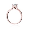 Pierścionek W0547 Diament Laboratoryjny 1,00ct różowe złoto