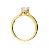 Pierścionek W0547 Diament Laboratoryjny 0,70ct żółte złoto