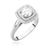 Pierścionek W0548 Diament Laboratoryjny 0,70ct białe złoto