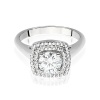 Pierścionek W0548 Diament Laboratoryjny 0,70ct białe złoto