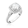 Pierścionek W0548 Diament Laboratoryjny 1,00ct białe złoto