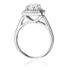 Pierścionek W0548 Diament Laboratoryjny 1,00ct białe złoto