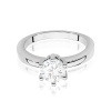 Pierścionek W0563 Diament Laboratoryjny 0,70ct białe złoto