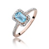 Pierścionek W0403 Topaz Swiss 0,65ct różowe złoto