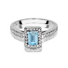 Pierścionek W0422 Topaz Swiss 0,65ct białe złoto
