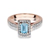 Pierścionek W0422 Topaz Swiss 0,65ct różowe złoto