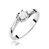 Pierścionek W0163 Diament Laboratoryjny 0,30ct białe złoto