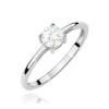 Pierścionek W0656 Diament Laboratoryjny 0,50ct białe złoto