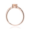 Pierścionek W0656 Morganit 0,40ct różowe złoto