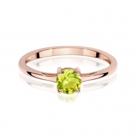 Pierścionek W0656 Oliwin 0,60ct różowe złoto