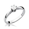 Pierścionek W0234 Diament Laboratoryjny 0,30ct białe złoto