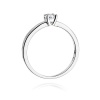Pierścionek W0292 Diament Laboratoryjny 0,25ct białe złoto