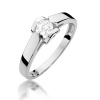 Pierścionek W0320 Diament Laboratoryjny 0,30ct białe złoto