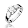 Pierścionek W0320 Diament Laboratoryjny 0,50ct białe złoto