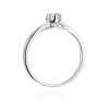 Pierścionek W0340B Diament Laboratoryjny 0,20ct białe złoto