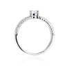 Pierścionek W0356 Diament Laboratoryjny 0,25ct białe złoto