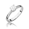 Pierścionek W0404 Diament Laboratoryjny 0,50ct białe złoto