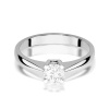 Pierścionek W0404 Diament Laboratoryjny 0,50ct białe złoto