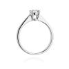 Pierścionek W0404 Diament Laboratoryjny 0,50ct białe złoto