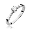 Pierścionek W0295 Diament Laboratoryjny 0,15ct białe złoto