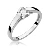 Pierścionek W0320 Diament Laboratoryjny 0,10ct białe złoto