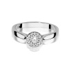 Pierścionek W0362 Diament Laboratoryjny 0,15ct białe złoto