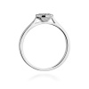 Pierścionek W0362 Diament Laboratoryjny 0,15ct białe złoto