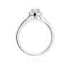 Pierścionek W0406 Diament Laboratoryjny 0,15ct białe złoto