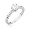 Pierścionek W0482 Diament Laboratoryjny 0,50ct białe złoto
