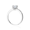 Pierścionek W0482 Diament Laboratoryjny 0,50ct białe złoto