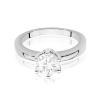 Pierścionek W0482 Diament Laboratoryjny 1,00ct białe złoto