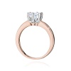 Pierścionek W0482 Diament Laboratoryjny 1,00ct różowe złoto