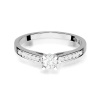 Pierścionek W0052 Diament Laboratoryjny 0,30ct białe złoto