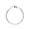 Pierścionek W0658 Diament 0,08ct białe złoto