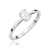 Pierścionek W0685 Diament Laboratoryjny 0,40ct białe złoto