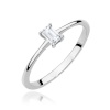 Pierścionek W0592 Diament 0,15ct białe złoto