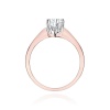 Pierścionek W0220B Diament 0,25ct różowe złoto