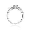 Pierścionek W0002 Diament Laboratoryjny 0,60ct białe złoto