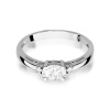 Pierścionek W0006 Diament Laboratoryjny 0,40ct białe złoto