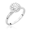 Pierścionek W0550 Diament 0,70ct białe złoto